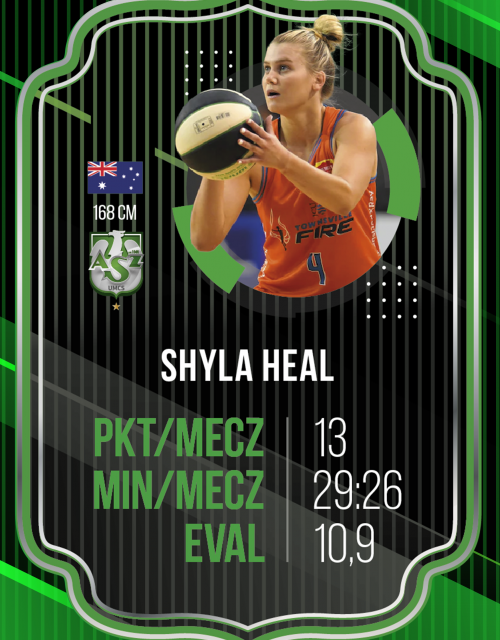 Shyla Heal AZS UMCS Lublin